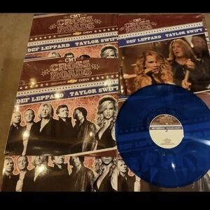 CMT Crossroads Vinyl with Blue Record